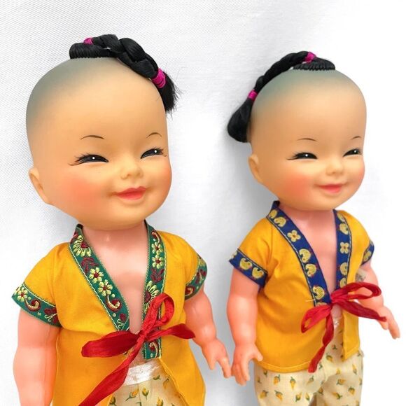 Vintage Oriental Baby Dolls - Picture 2 of 6